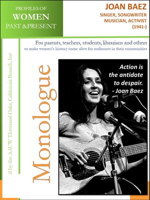 cover image of Profiles of Women Past & Present – Joan Baez Singer, Songwriter, Musician, Activist (1941 -)